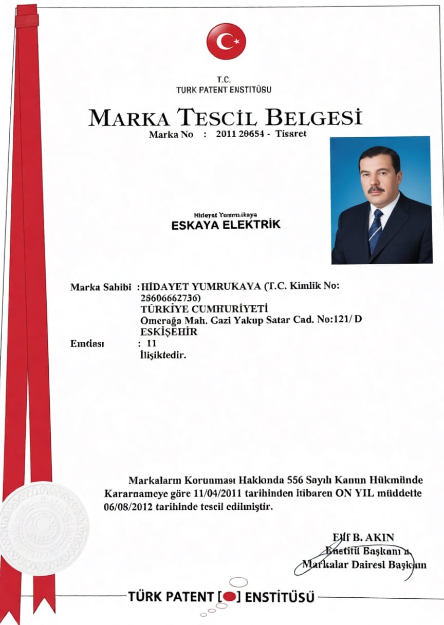 MARKA TESCİL BELGEMİZ